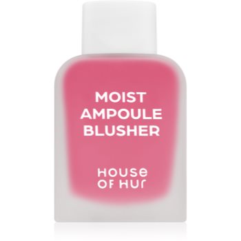 House of Hur Moist Ampoule Blusher fard de obraz lichid mini - imagine 2